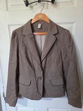 Old Navy Women's Plaid Blazer Jacket